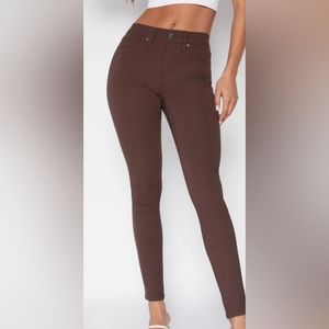 YMI Hyperstretch Skinny Jeans Women's Plus Size: 3xl  Color: Cocoa